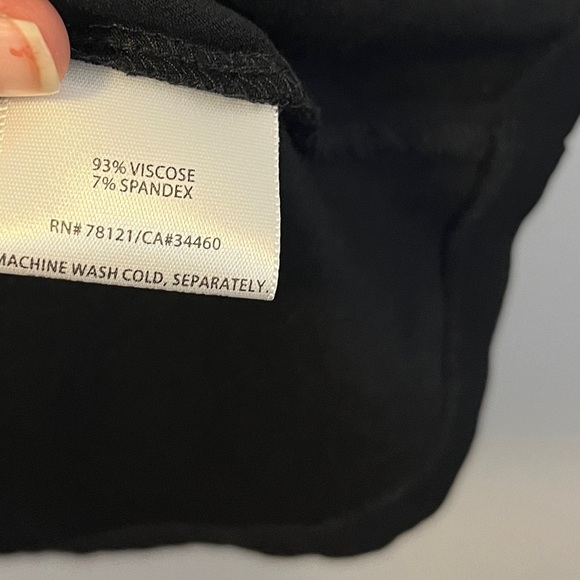 Eileen Fisher Slim Fit Scoop Neck With Neck Detail Viscose Tank 1X - Picture 6 of 6